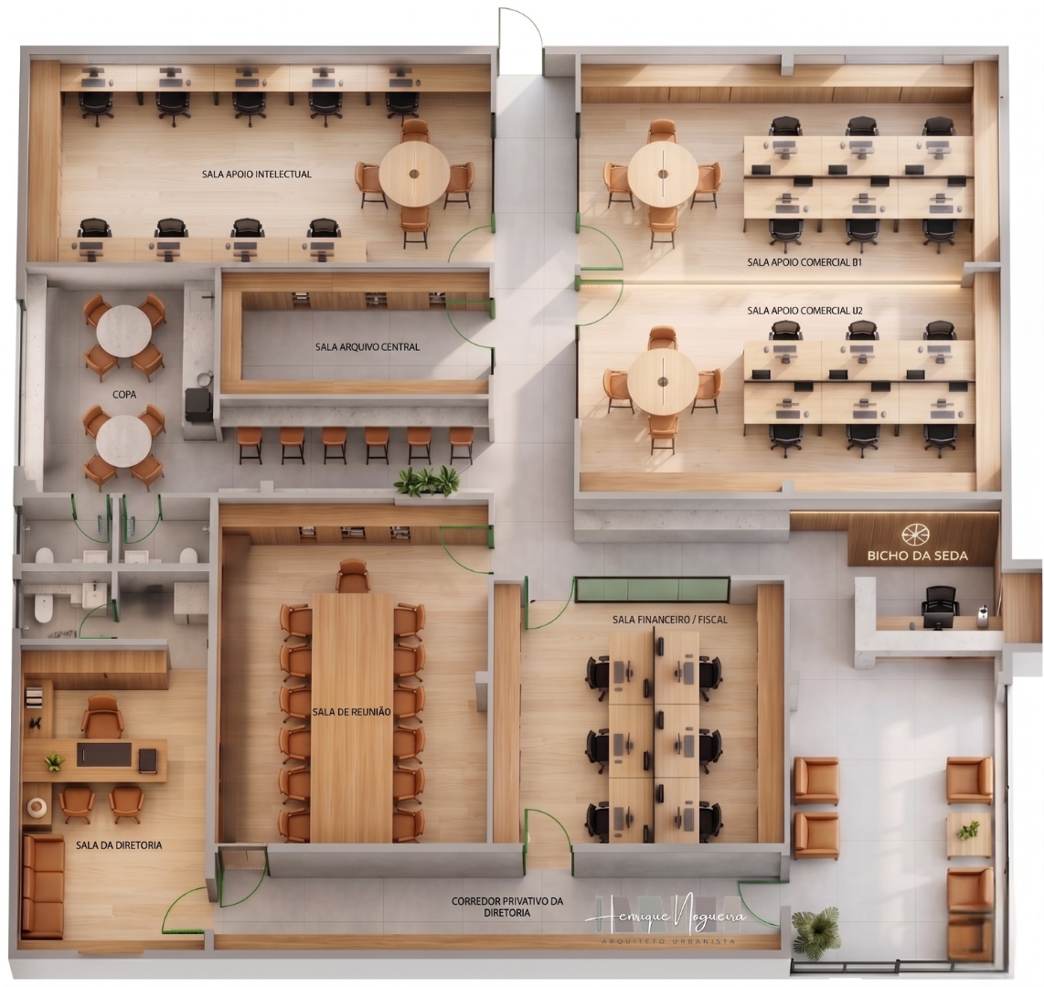 Planta Baixa Humanizada Interativa