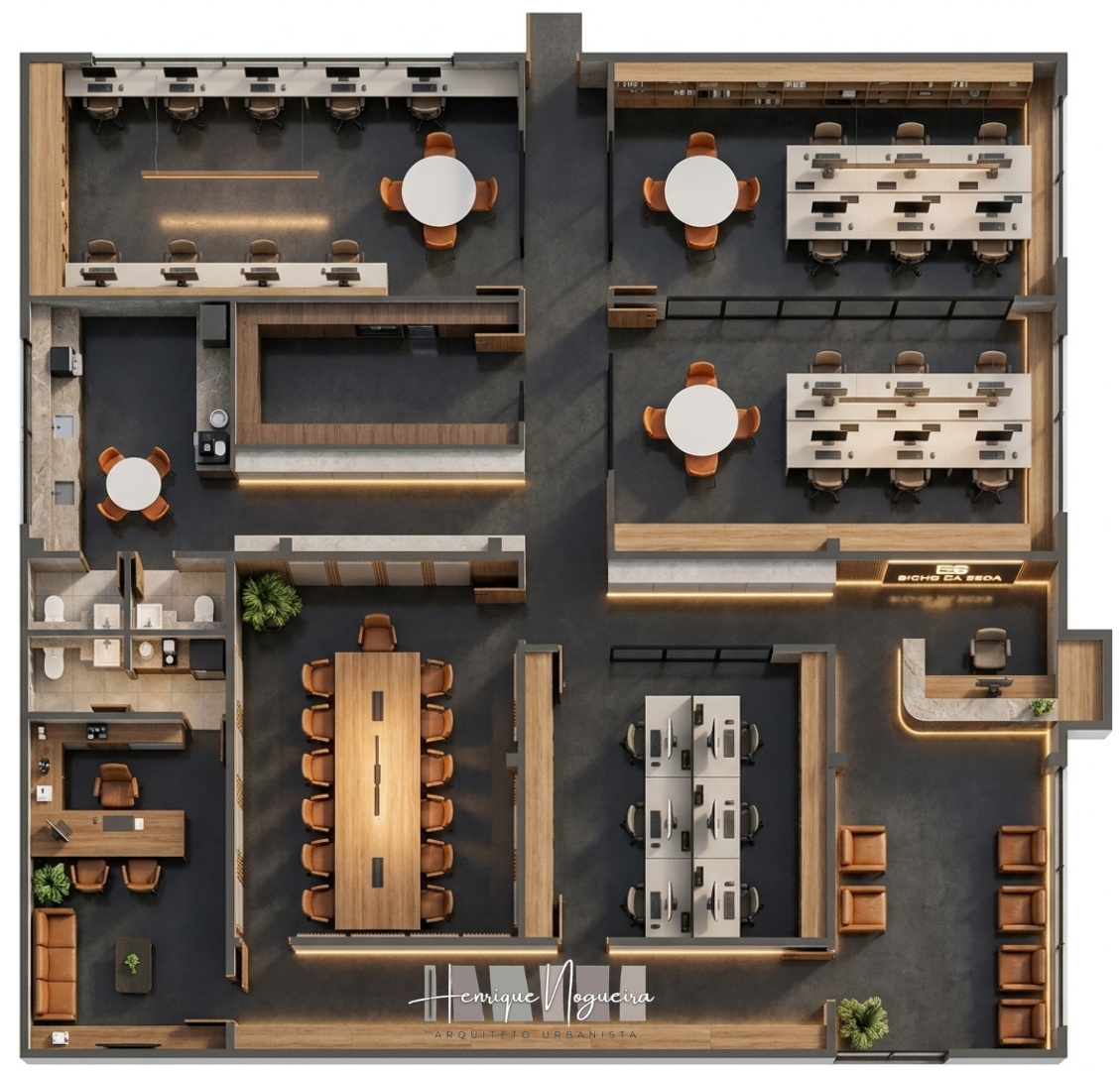 Planta Humanizada Dark